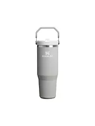 STANLEY | Borraccia termica - Thermos Classic FLIP STRAW 2.0 0,89l Dew Drop | Grigio chiaro