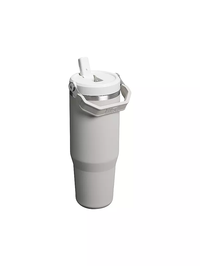 STANLEY | Borraccia termica - Thermos Classic FLIP STRAW 2.0 0,8l Ash | Grigio chiaro