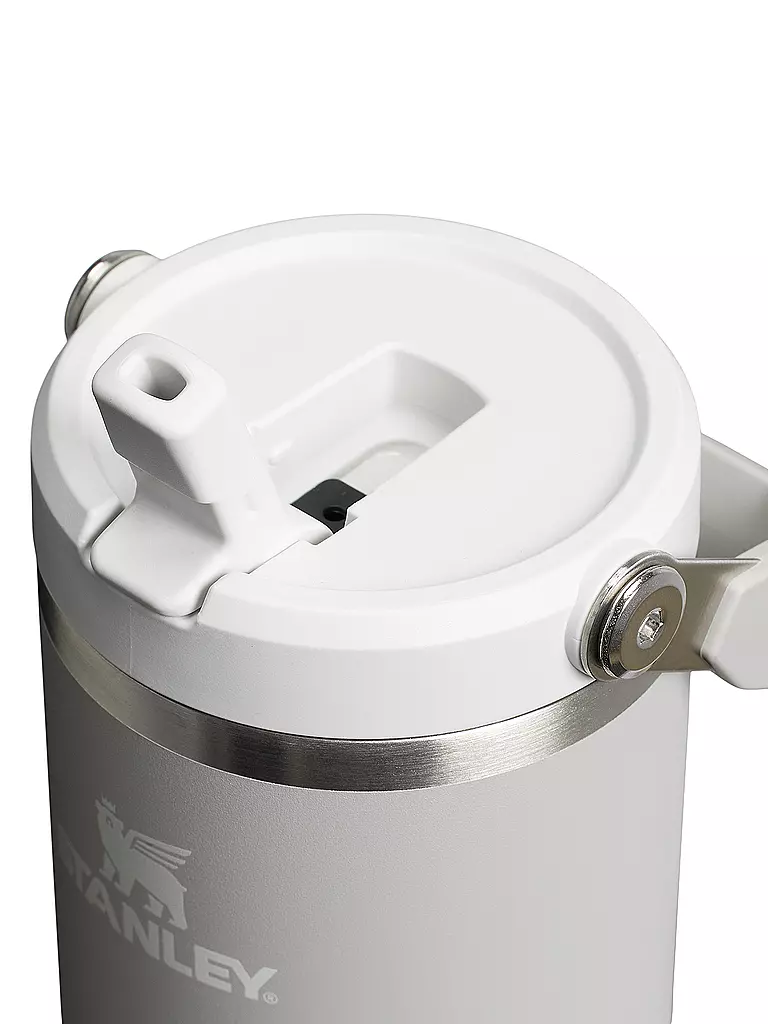 STANLEY | Borraccia termica - Thermos Classic FLIP STRAW 2.0 0,8l Ash | Grigio chiaro