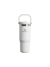 STANLEY | Borraccia termica - Thermos Classic FLIP STRAW 2.0 0,89l Dew Drop | Bianco