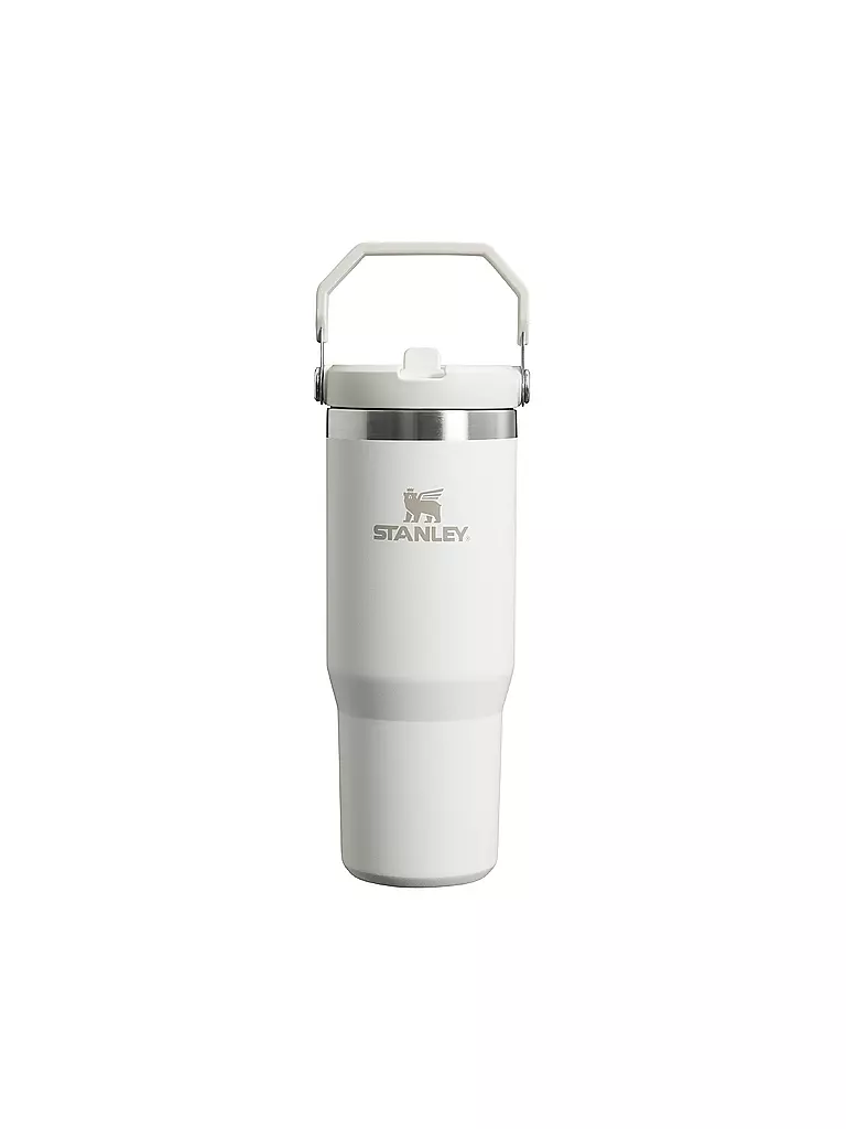STANLEY | Borraccia termica - Thermos Classic FLIP STRAW 2.0 0,8l Frost | Bianco