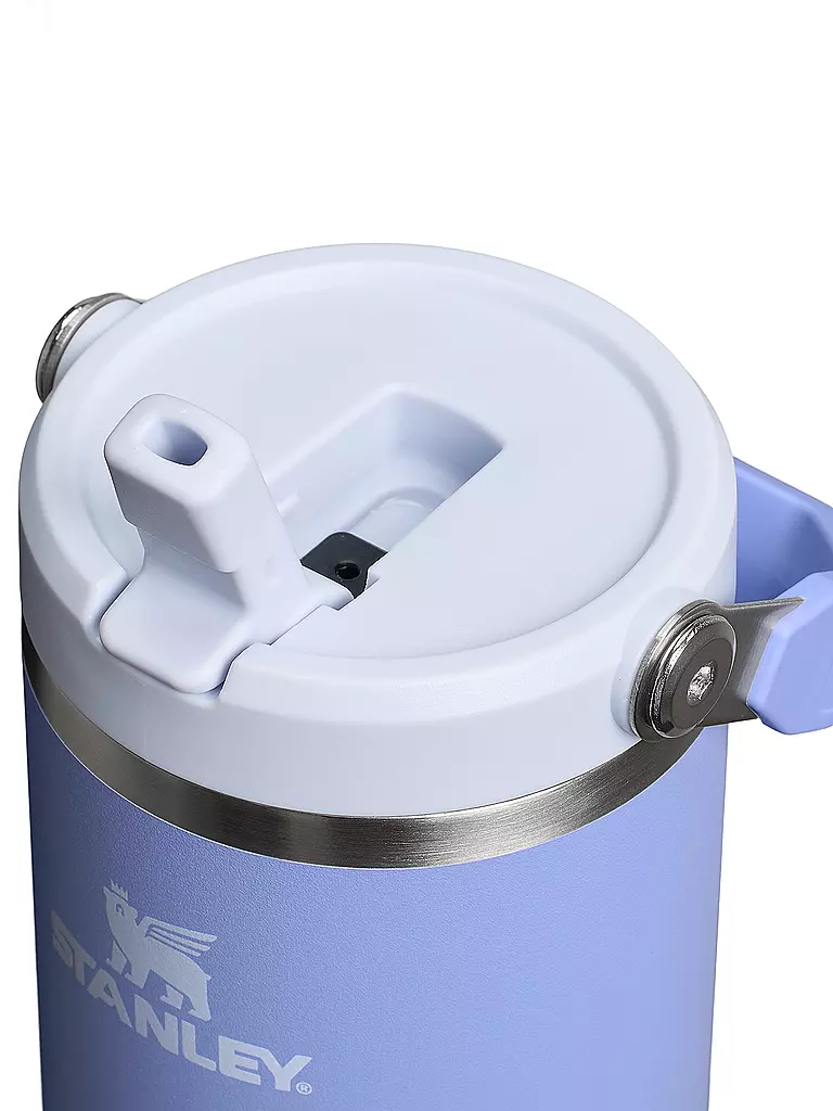 STANLEY | Borraccia termica - Thermos Classic FLIP STRAW 2.0 0,8l Hydrangea | Blu chiaro
