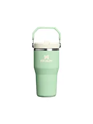 STANLEY | Borraccia termica - Thermos Flip Straw 2.0 0.6l Nero | Verde chiaro