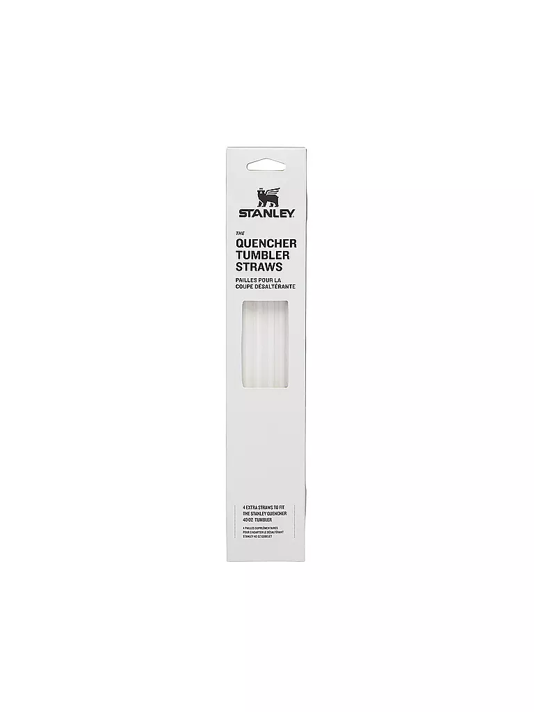 STANLEY | Cannucce da viaggio QUENCHER, confezione da 4, trasparenti | Trasparente