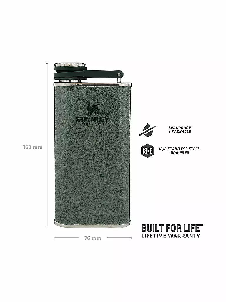 STANLEY | Fiaschetta Classic Flask 0,23 l Verde | Verde
