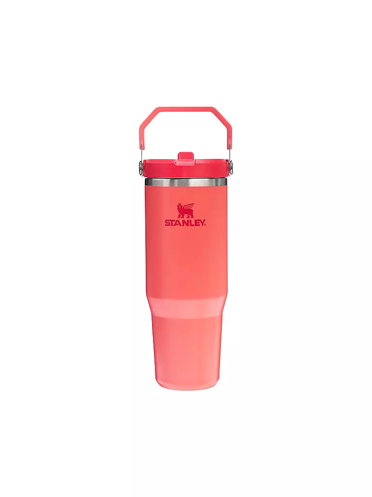 STANLEY | Isolierflasche - Thermosflasche Classic FLIP STRAW 2.0 0,89l Hot Coral | Corallo