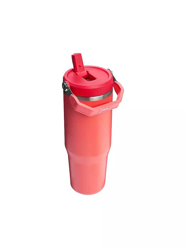 STANLEY | Isolierflasche - Thermosflasche Classic FLIP STRAW 2.0 0,89l Hot Coral | Corallo