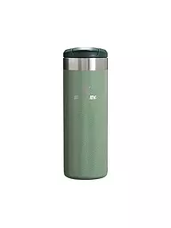 STANLEY | Bicchiere termico AEROLIGHT TRANSIT MUG HAMMERTONE 0,47l Cranberry | Verde