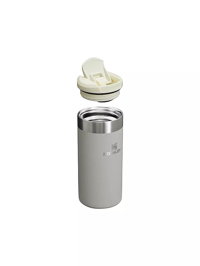 STANLEY | Isoliertrinkbecher AEROLIGHT TRANSIT MUG 0,35l Ash  | Grigio chiaro