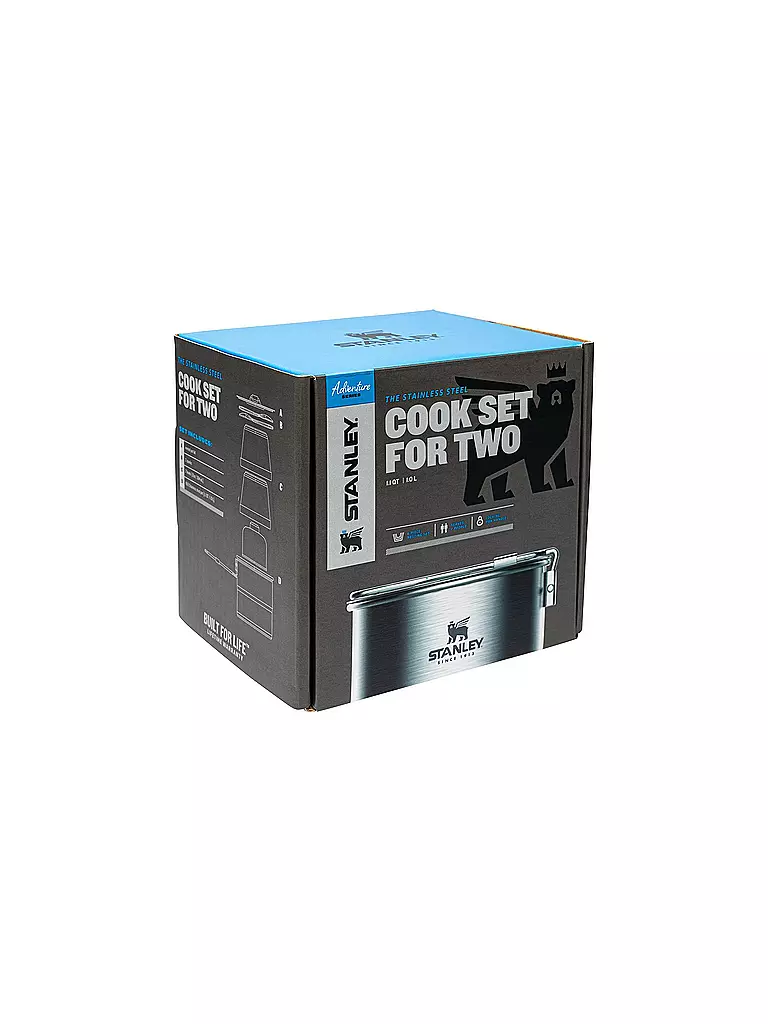 STANLEY | Set da cucina per due 1L Argento | 