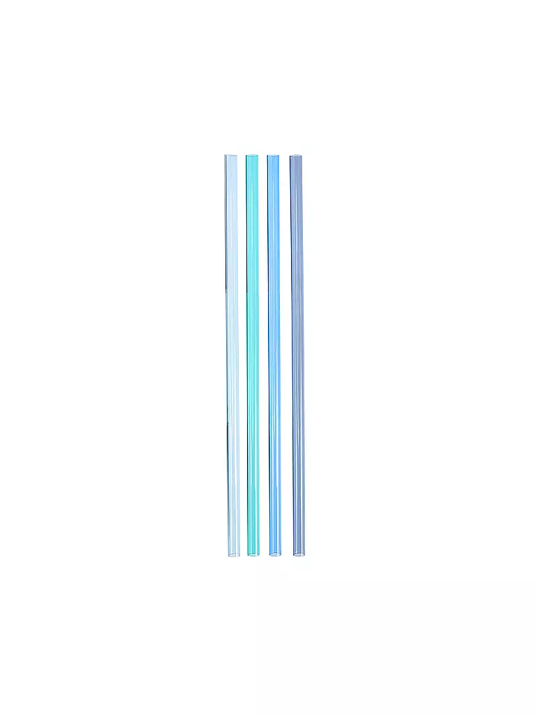 STANLEY | Set di 4 cannucce QUENCHER STAW SET Blue | Blu chiaro
