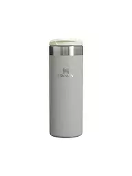 STANLEY | Bicchiere termico AEROLIGHT TRANSIT MUG HAMMERTONE 0,47l Cranberry | Grigio chiaro