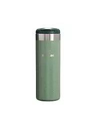 STANLEY | Bicchiere termico AEROLIGHT TRANSIT MUG HAMMERTONE 0,47l Cranberry | Verde scuro
