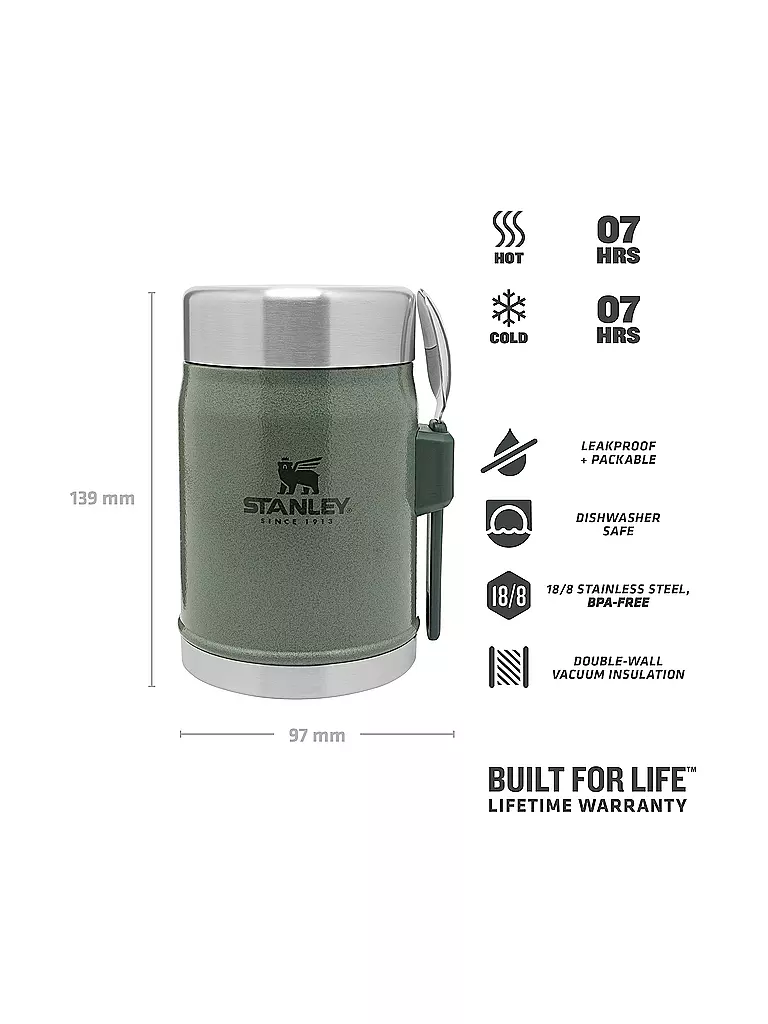 STANLEY | Thermos Food Jar 0,4l Verde | 