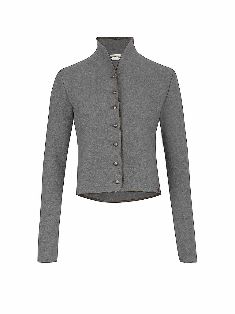 Cardigan tradizionale BRUNA grigio L