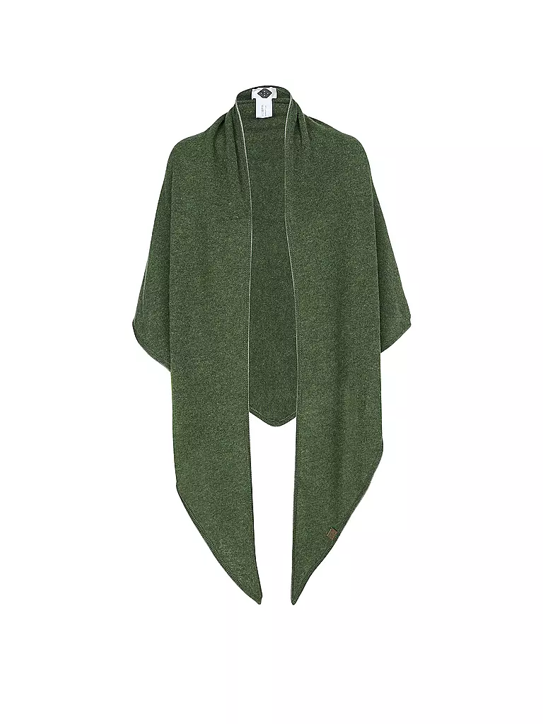 STAPF | Cape - Poncho BIBI | Verde scuro