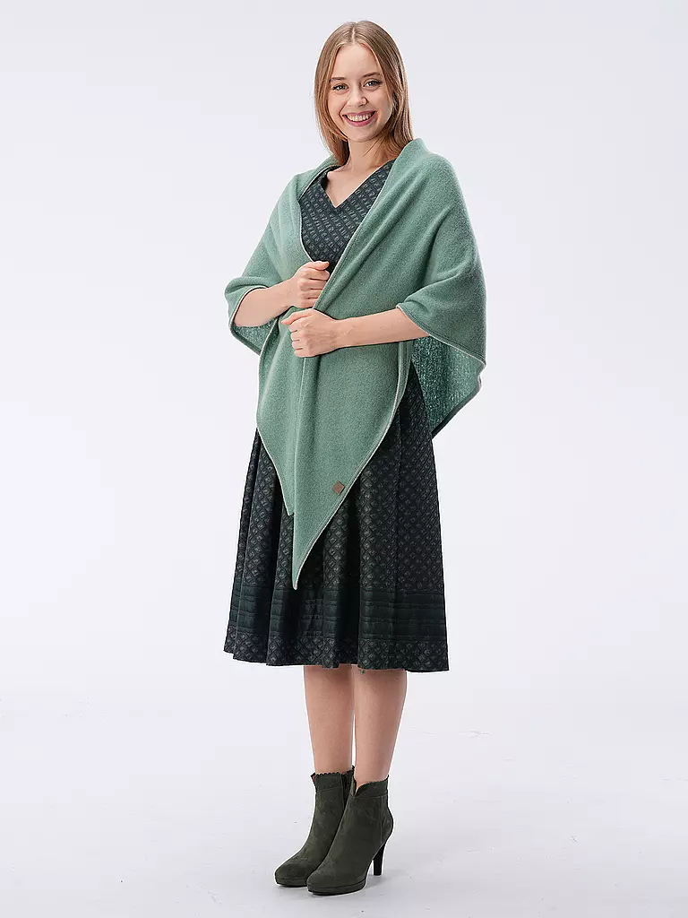 STAPF | Cape - Poncho BIBI | Verde