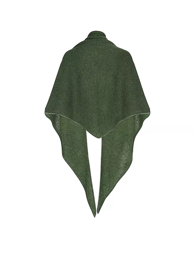 STAPF | Cape - Poncho BIBI | Verde scuro