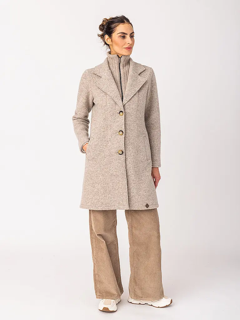 STAPF | Cappotto di lana ALEA | Beige