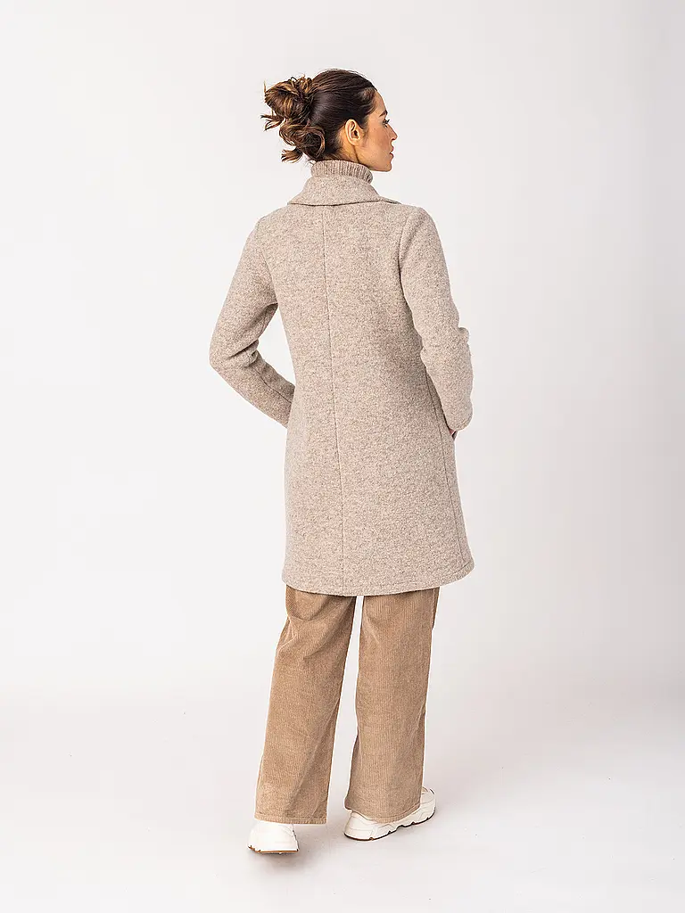 STAPF | Cappotto di lana ALEA | Beige