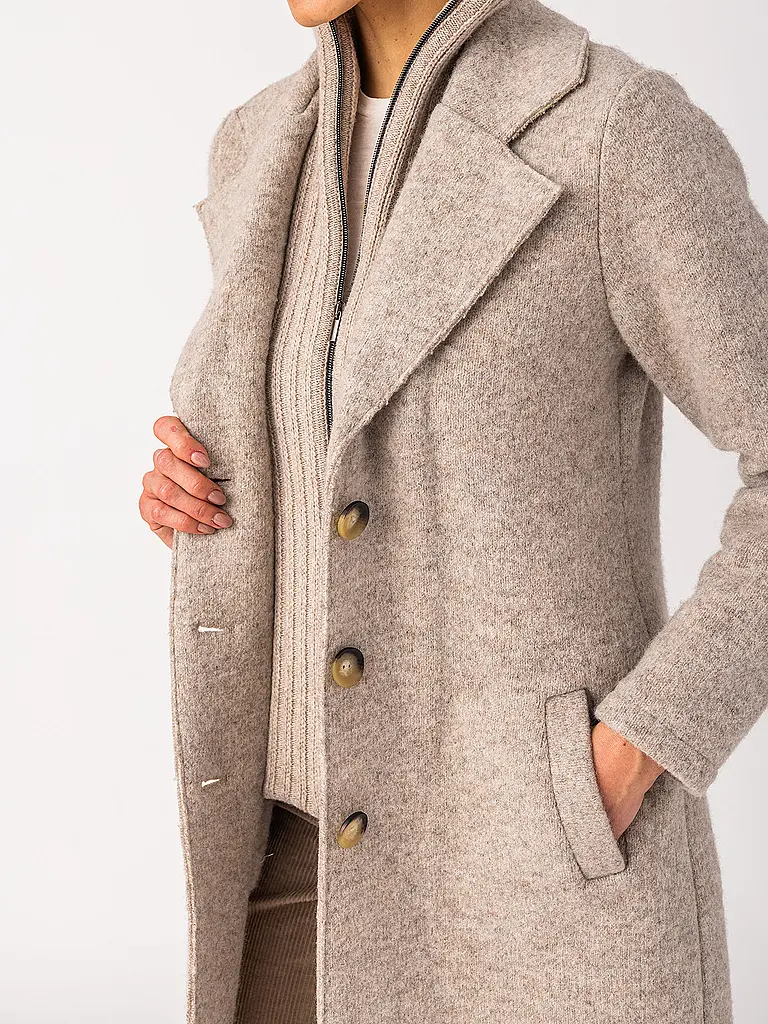 STAPF | Cappotto di lana ALEA | Beige