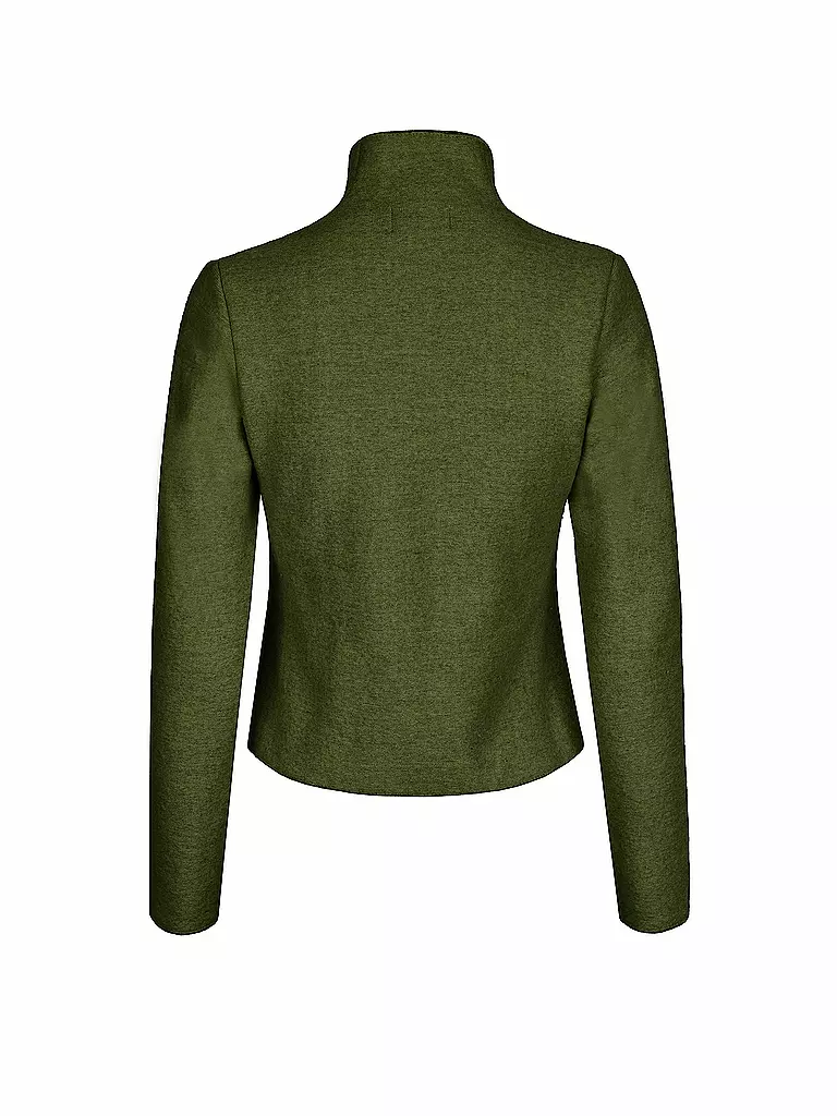 STAPF | Cardigan tradizionale BRUNA | Oliva
