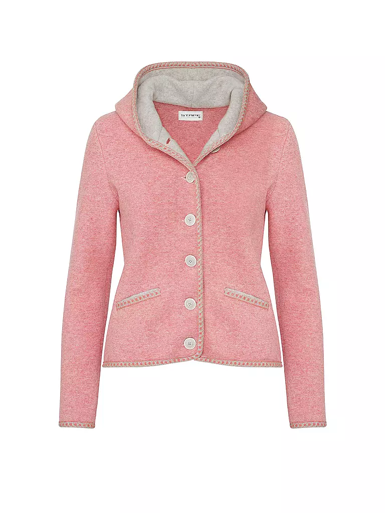 STAPF | Cardigan tradizionale MALWINE | Rosa