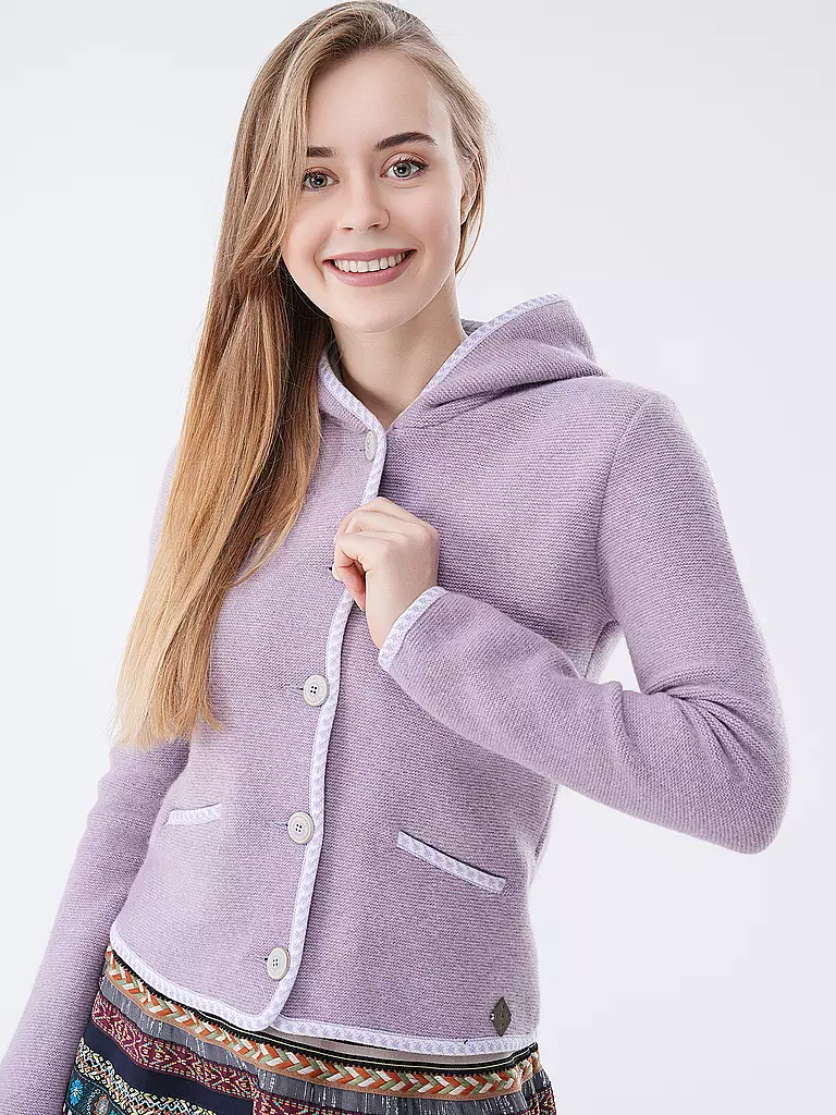 STAPF | Cardigan tradizionale MALWINE | Lilla