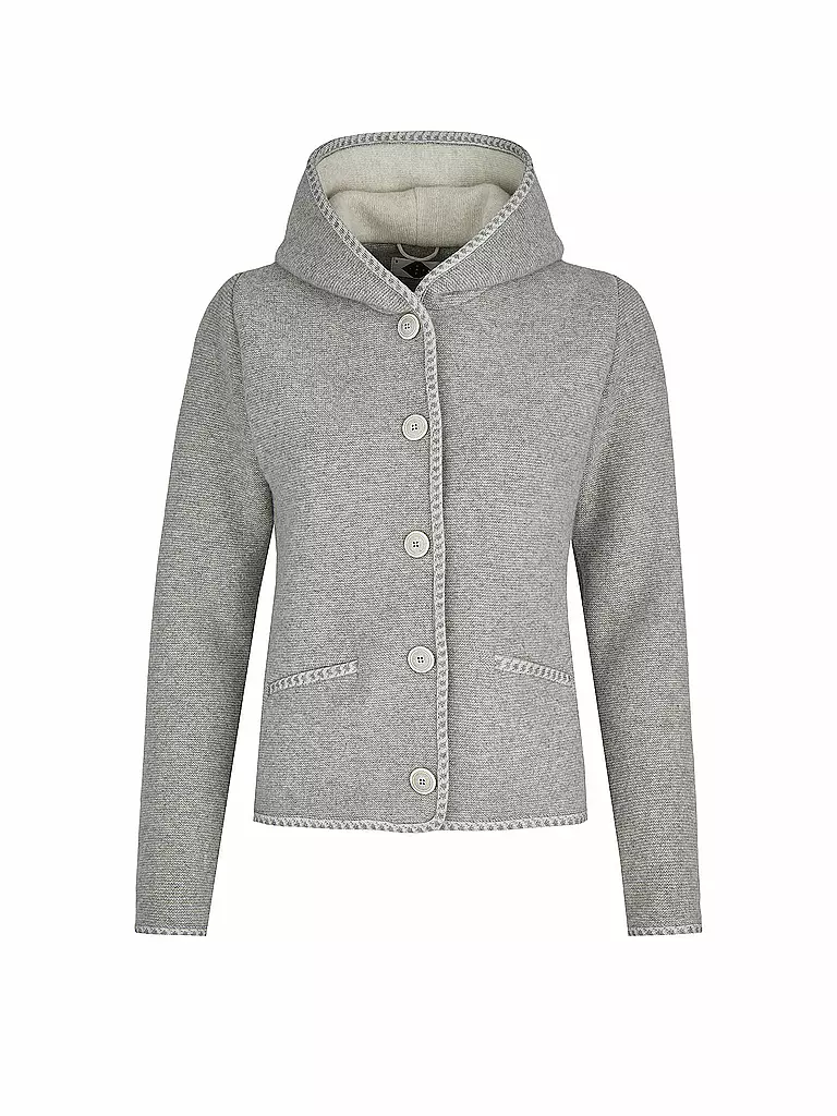 STAPF | Cardigan tradizionale MALWINE | Grigio
