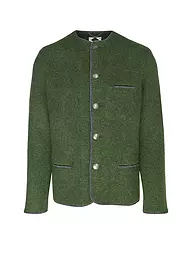 STAPF | Giacca tradizionale Brunhard con vestibilità rilassata | Verde scuro