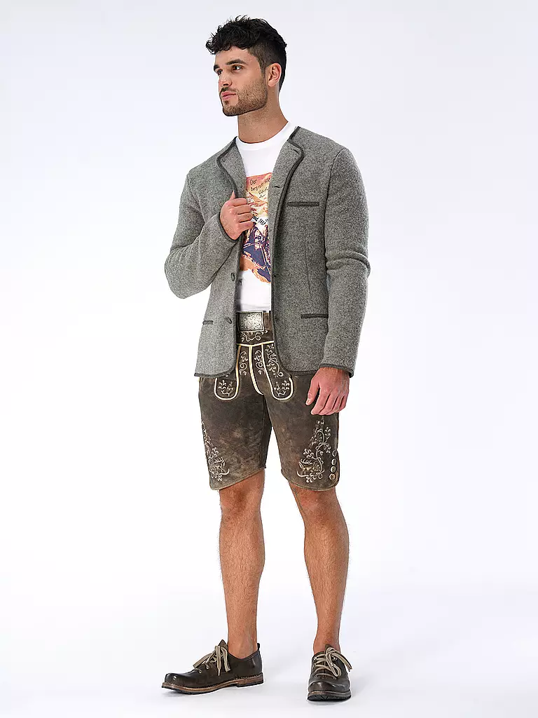 STAPF | Giacca tradizionale BRUNHARD | Grigio