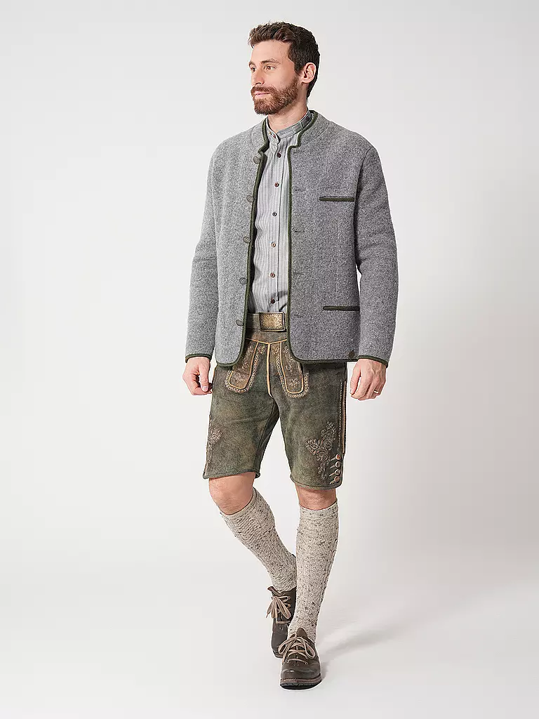 STAPF | Trachtenjacke  HERMANN | Grigio
