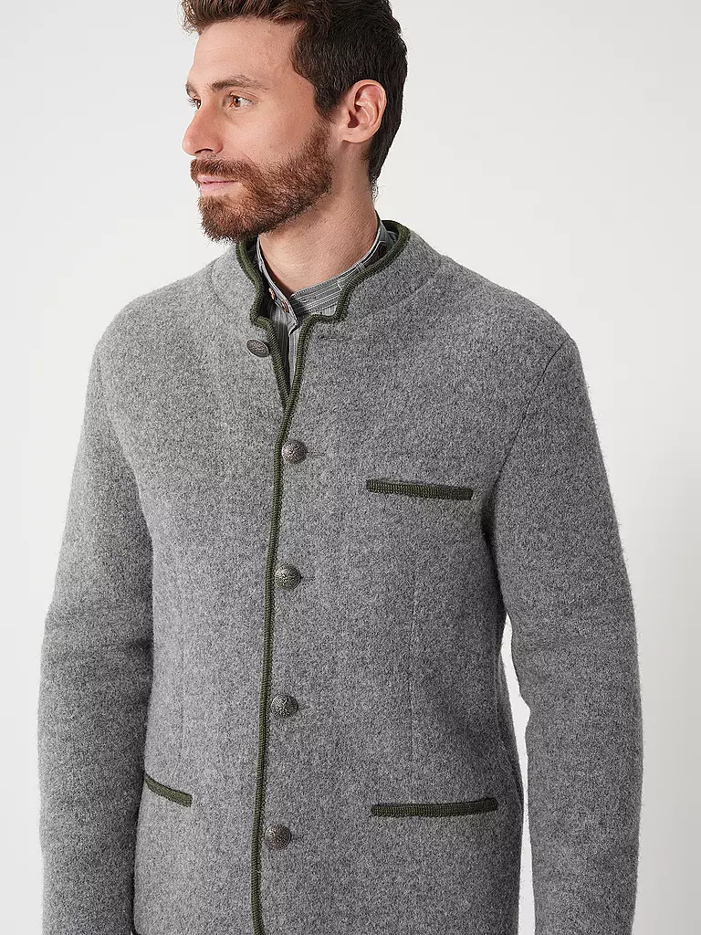 STAPF | Trachtenjacke  HERMANN | Grigio