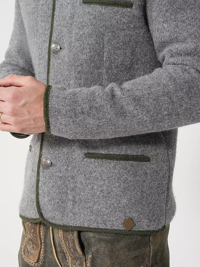 STAPF | Trachtenjacke  HERMANN | Grigio