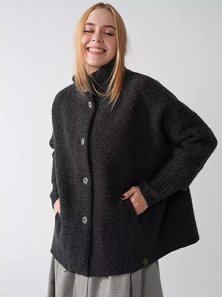 STAPF | Trachtenstrickjacke ILSA | Nero
