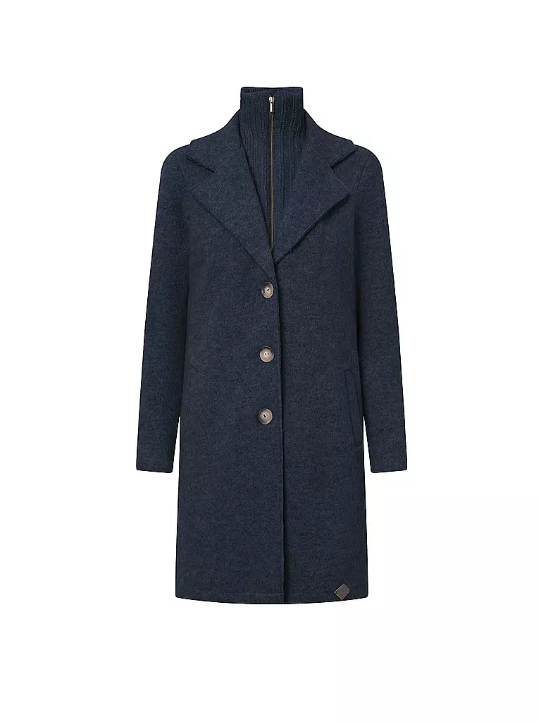 STAPF | Wollmantel ALEA | Blu scuro