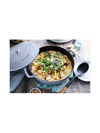 STAUB | Mestolo da portata 31 cm acacia / silicone