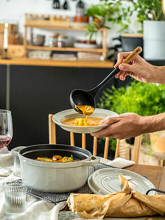 STAUB | Mestolo da zuppa 31 cm acacia / silicone