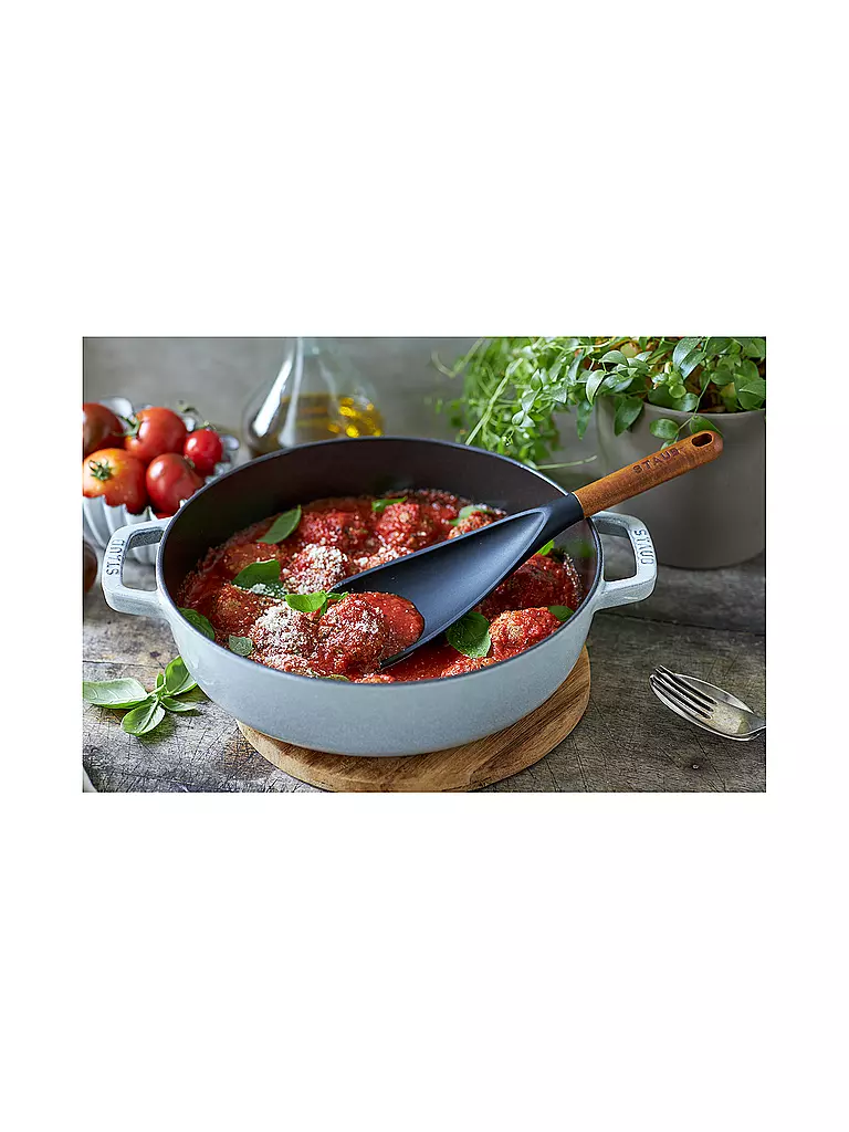 STAUB | Mestolo universale 30 cm acacia / silicone | Marrone