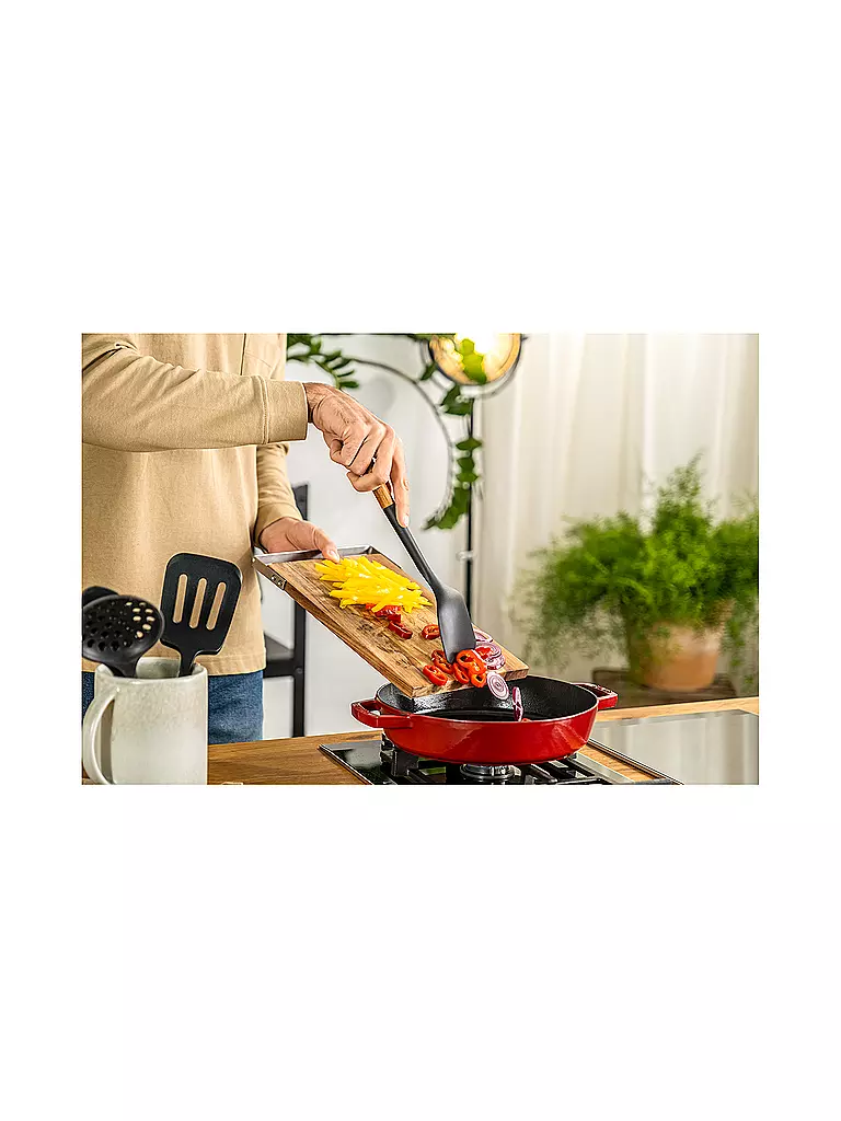 STAUB | Spatola per wok 31 cm acacia / silicone |