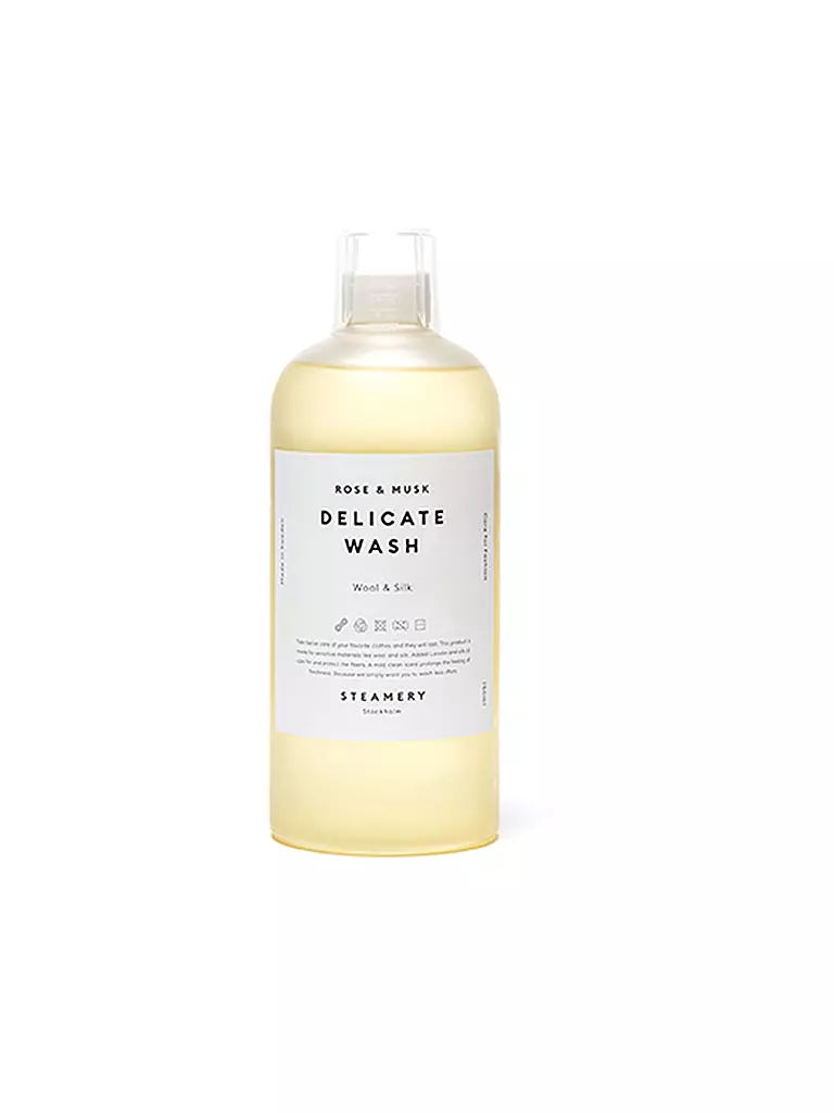 STEAMERY | Detersivo Delicate Wash 750ml | Trasparente