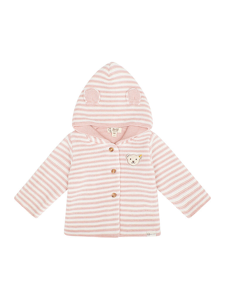 Cardigan in maglia per neonato rosa 68