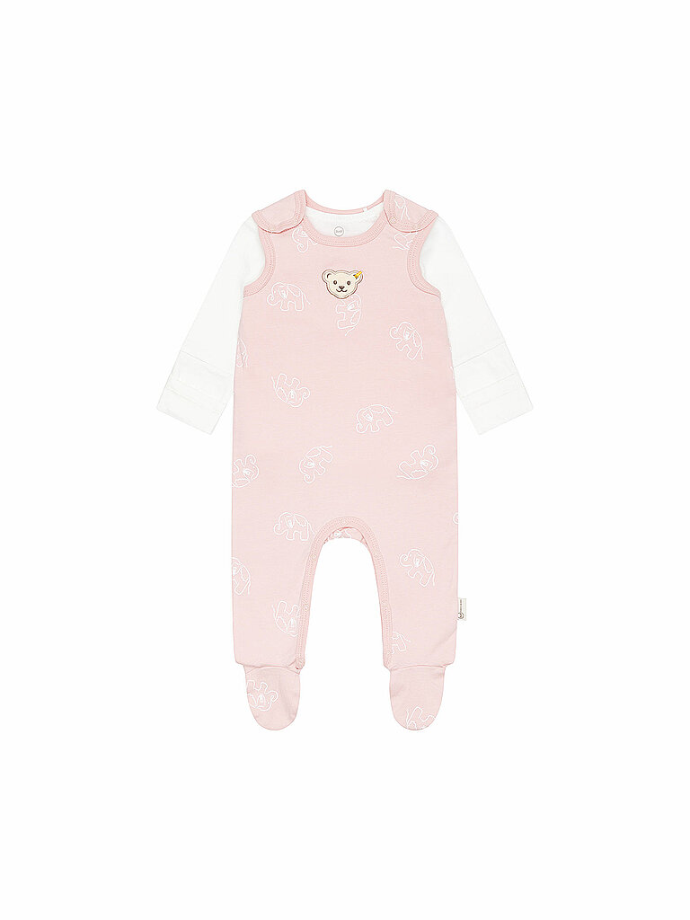 Baby Set 2 pezzi tutina e maglietta a maniche lunghe rosa 56