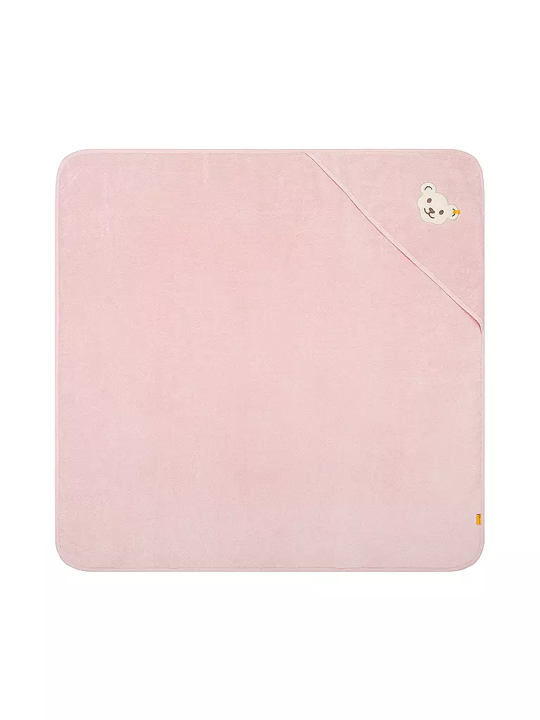 STEIFF | Accappatoio con cappuccio | Rosa