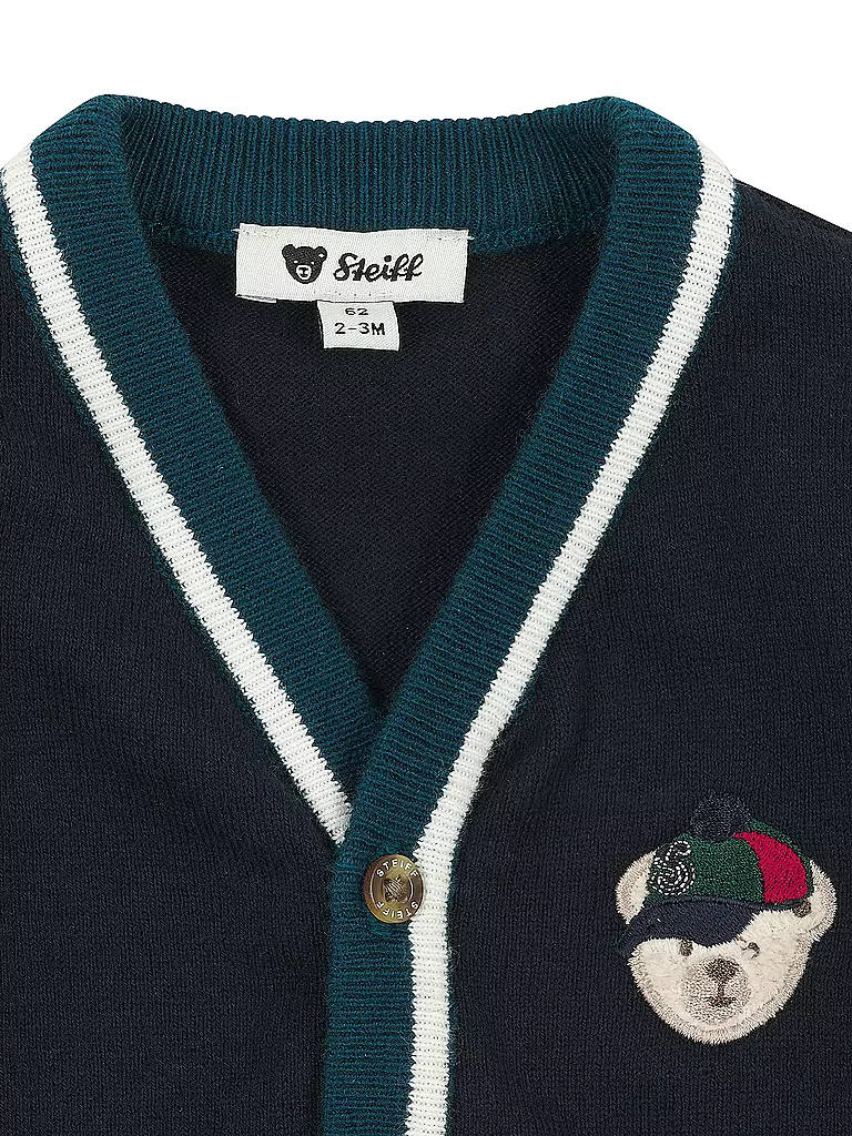 STEIFF | Baby Cardigan  | Blu scuro