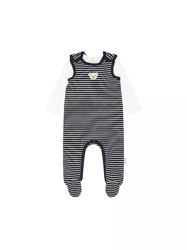 STEIFF | Baby Set Strampler und Shirt | Blu scuro