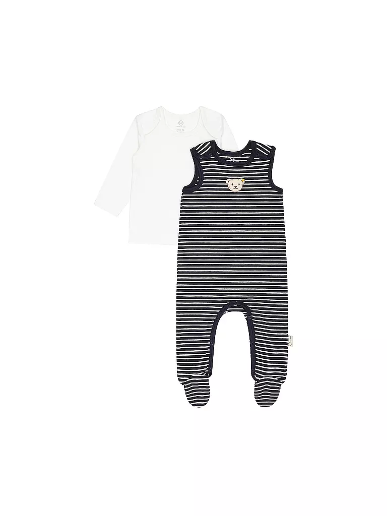STEIFF | Baby Set Strampler und Shirt | Blu scuro