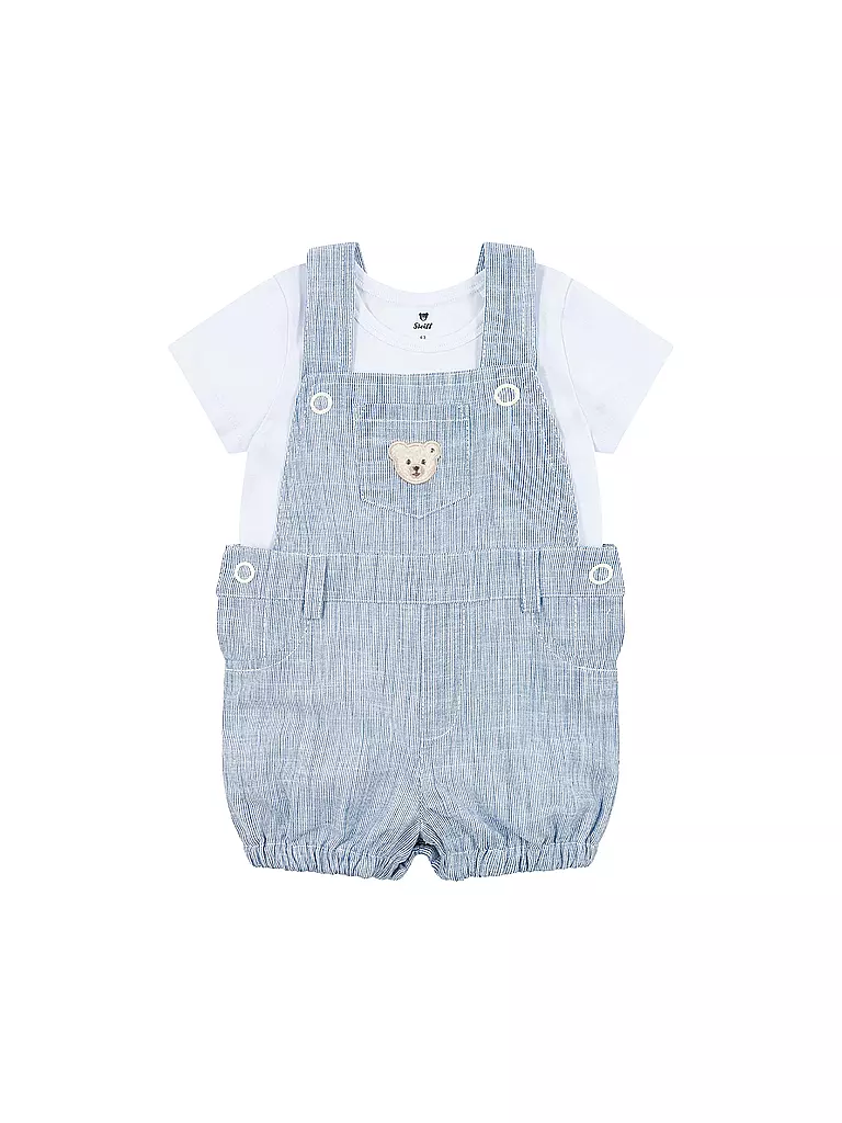STEIFF | Baby Set Strampler und T-Shirt  | Blu scuro