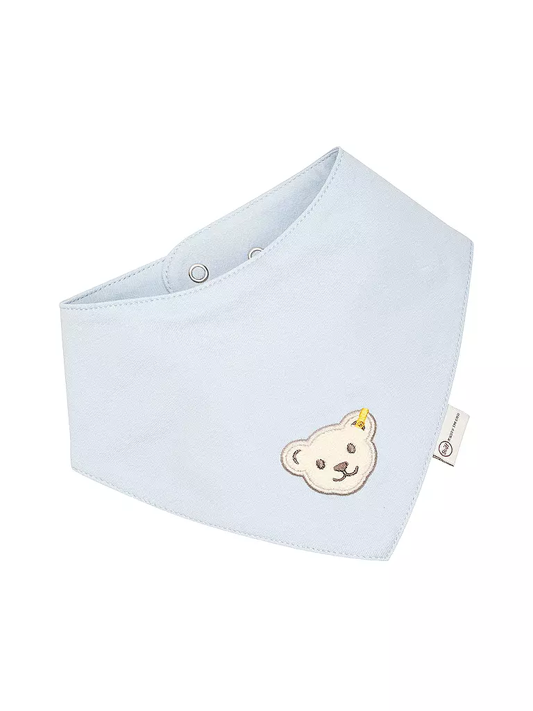 STEIFF | Bandana per neonato | Blu chiaro