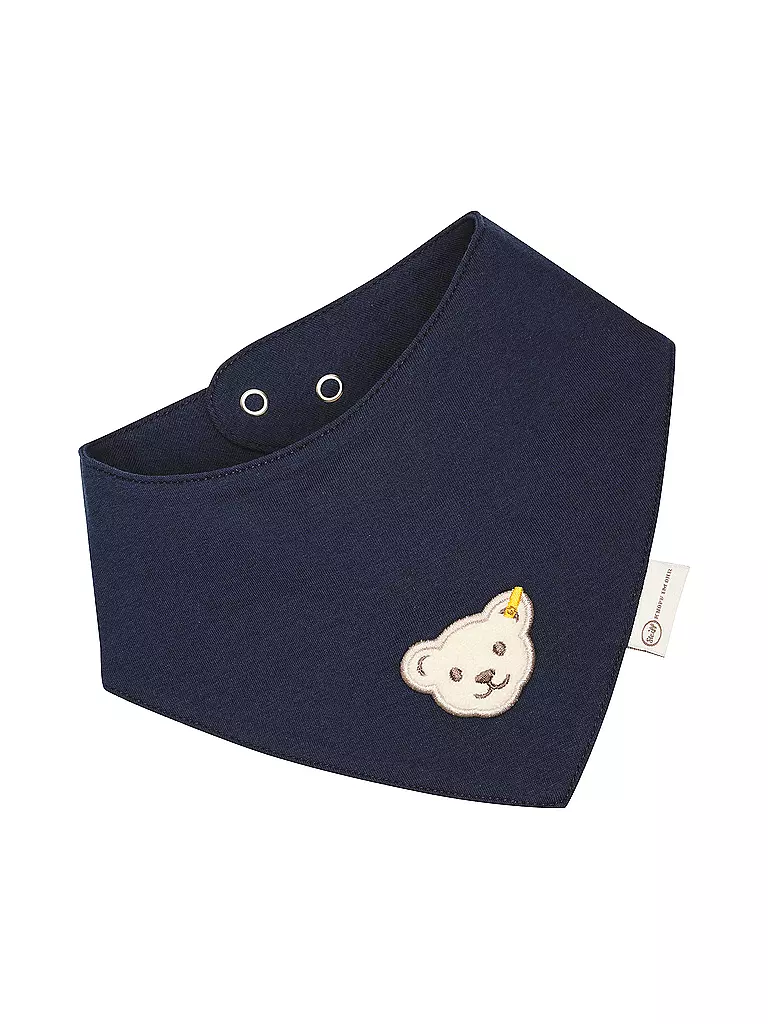 STEIFF | Bandana per neonato | Blu scuro
